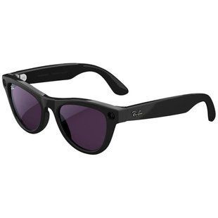 Смарт-очки Ray-Ban Meta Skyler Shiny Black/Amethyst Transitions (RW4010 601/CH 52-20) RBM-RW4010601CH5220 фото