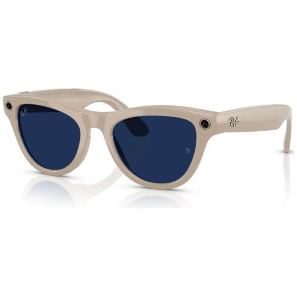Смарт-окуляри Ray-Ban Meta Skyler Standard Shiny Chalky Gray/Clear Sapphire Transition (RW4010 6700MF 52-20) RBM-RW40106700MF5220 фото
