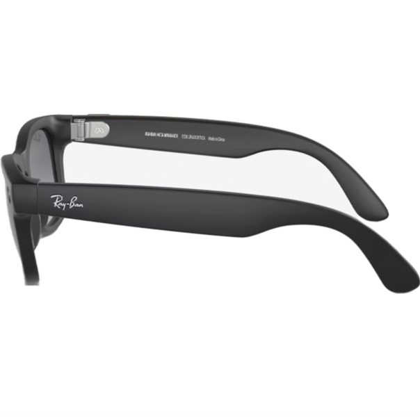 Ray-Ban Meta Wayfarer Matte Black Frame Graphite Lenses (RW4006 601ST3 50-22) RBM-RW4006601ST35022 фото