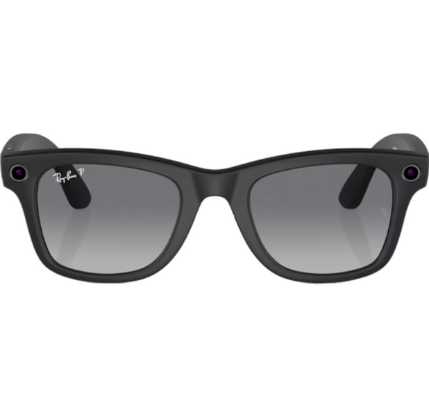 Ray-Ban Meta Wayfarer Matte Black Frame Graphite Lenses (RW4006 601ST3 50-22) RBM-RW4006601ST35022 фото