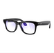 Ray-Ban Meta Wayfarer Shiny Black Frame Clear Lenses (RW4006 601/SB 50-22) RBM-RW4006601SB5022 фото 1