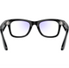 Ray-Ban Meta Wayfarer Shiny Black Frame Clear Lenses (RW4006 601/SB 50-22) RBM-RW4006601SB5022 фото 3