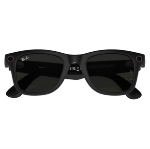 Ray-Ban Meta Wayfarer Standard - Matte Black / Clear to Graphite Green Transitions (RW4006 601S1M 50-22) RBM-RW4006601S1M5022 фото