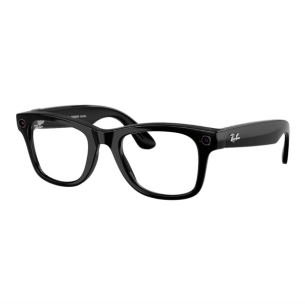Ray-Ban Meta Wayfarer Gen2 Standard Shiny Black Frame / Clear to Graphite Green Transitions Lenses (RW4012 601/1M 50-22) meta21 фото