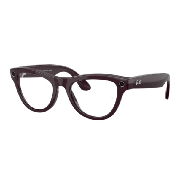 Ray-Ban Meta Skyler Gen2 Standard Shiny Mystic Violet Frame / Clear to Amethyst Transitions Lenses (RW4014 6701CH 52-20) RBM-RW40146701CH5220 фото
